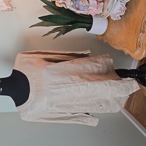 🎁 Go Silk sesame casual blouse